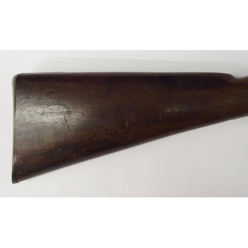 254 - A Victorian percussion musket