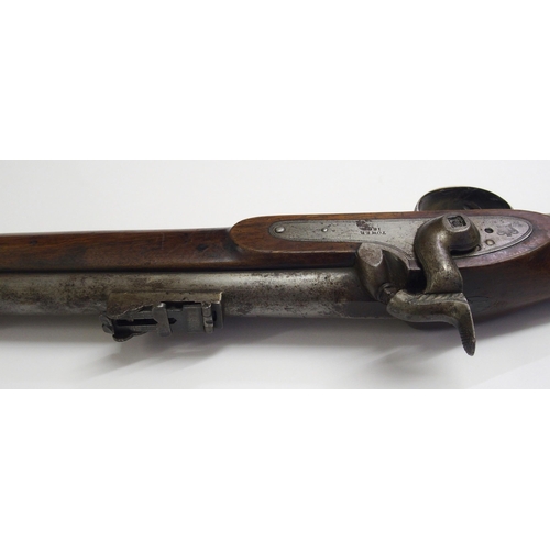 254 - A Victorian percussion musket