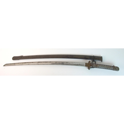 256 - A WW2 Japanese NCO's sword