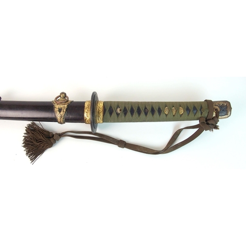 259 - A WWII Japanese Kiagunto (Naval) Daito (long sword)