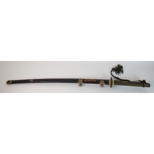 259 - A WWII Japanese Kiagunto (Naval) Daito (long sword)