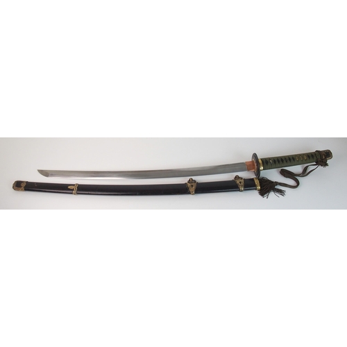 259 - A WWII Japanese Kiagunto (Naval) Daito (long sword)