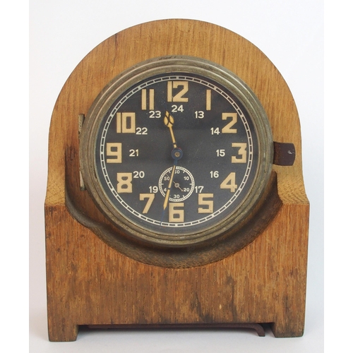 266 - A German WWII marine clock