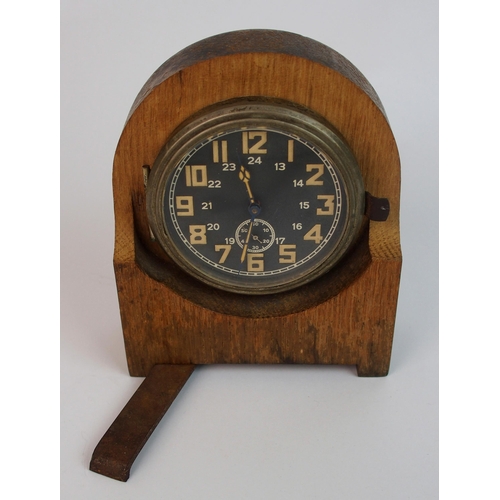 266 - A German WWII marine clock