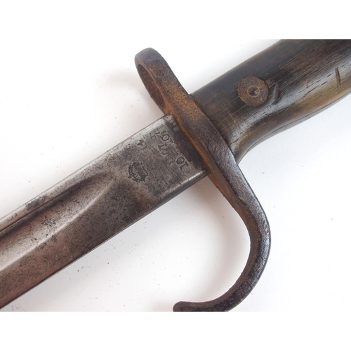 267 - A rare British 1907 pattern Enfield Bayonet