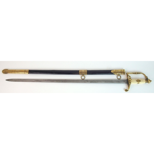 269 - *WITHDRAWN* An early 19th Century naval sword