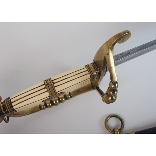 269 - *WITHDRAWN* An early 19th Century naval sword