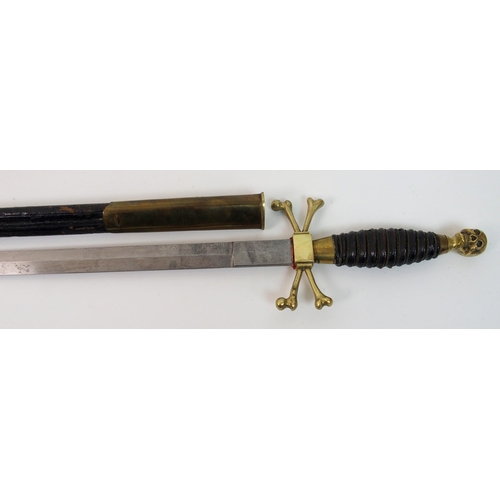 272 - A Knights Templar sword