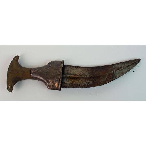 285 - An Arab dagger (Jambiya)