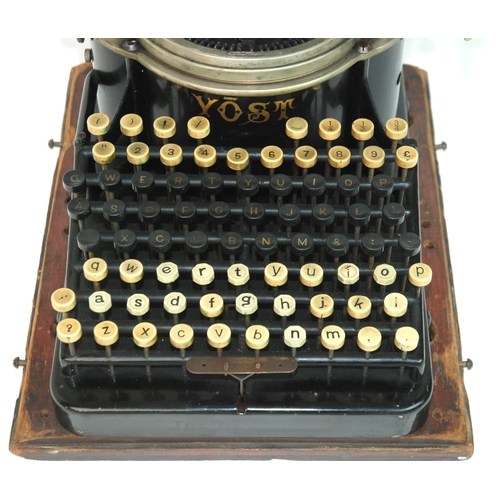 302 - An early Yost typewriter  No.12150