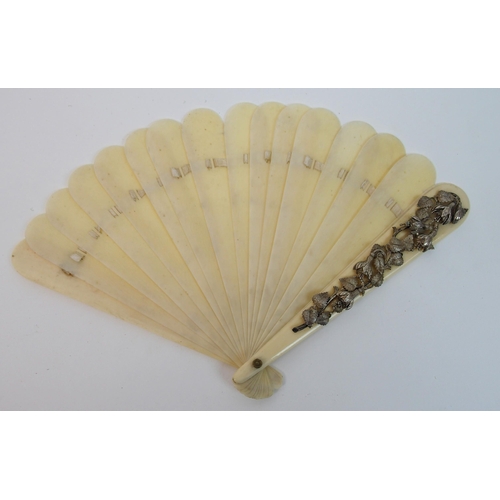 310 - Seven various early decorative fans