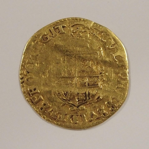 334 - A Charles I gold crown 1627 - 1628