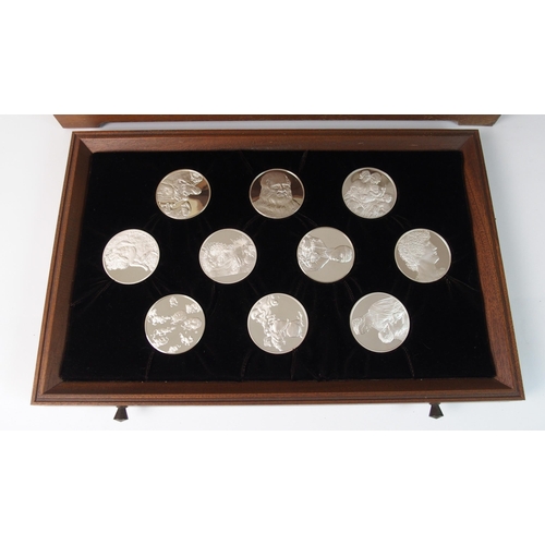 342 - The Leonardo Da Vinci silver medal collection