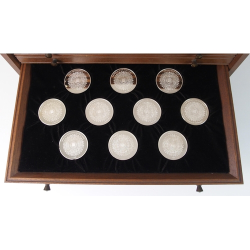 342 - The Leonardo Da Vinci silver medal collection