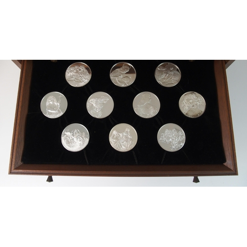 342 - The Leonardo Da Vinci silver medal collection