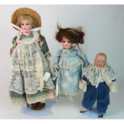 356 - An Armand Marseille 390 bisque-headed doll