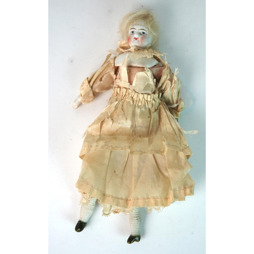 357 - Two Grodnertal wooden dolls