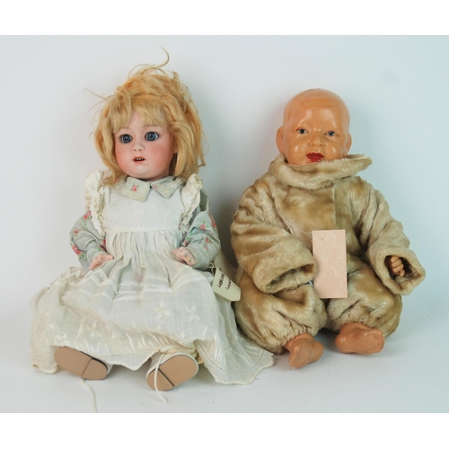 361 - A Gebruder Heubach bisque-headed doll