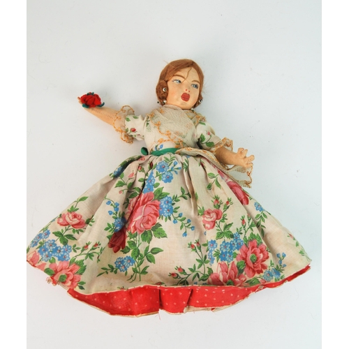 362 - A Lenci style flamenco doll