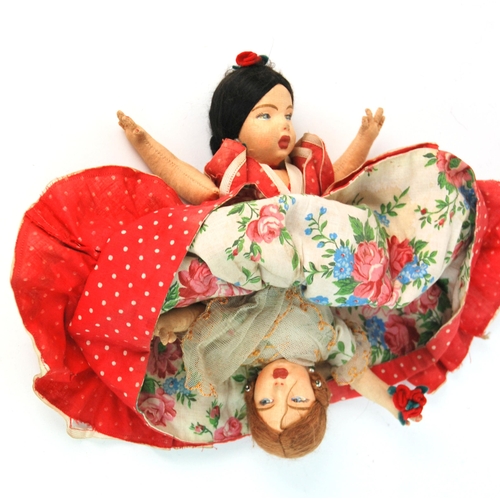 362 - A Lenci style flamenco doll