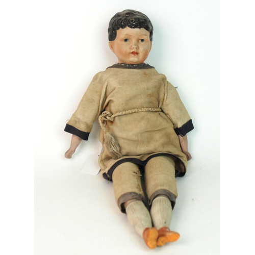 364 - A shoulder head bisque doll