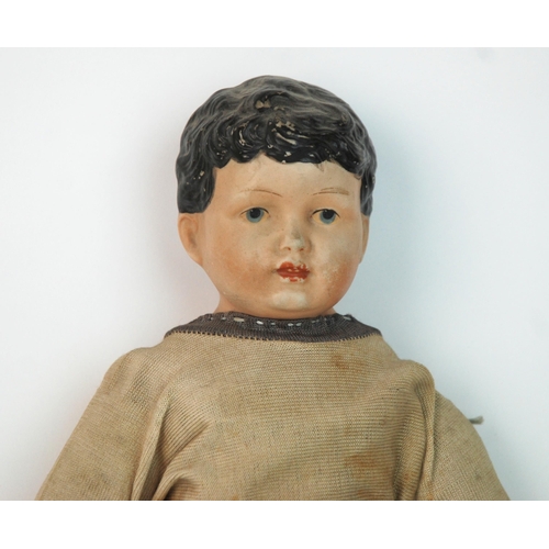 364 - A shoulder head bisque doll