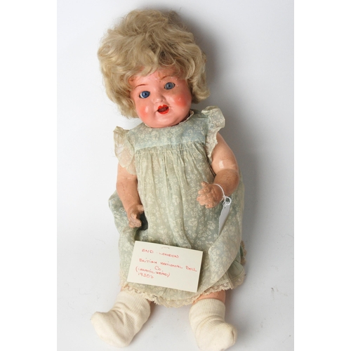 365 - A Handwerck shoulder head bisque doll