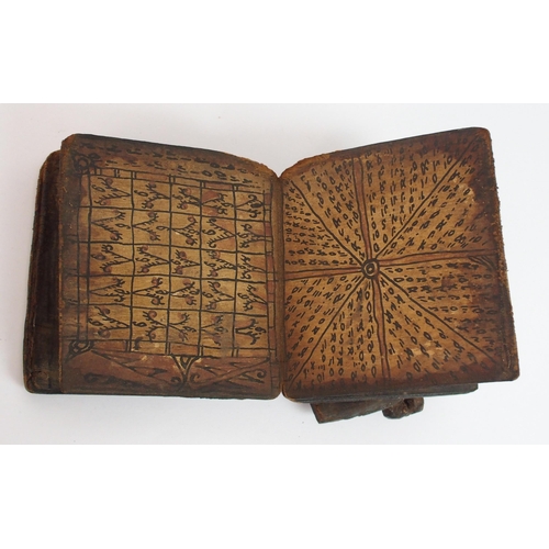 81 - A Sumatran book of Divination the double sided book