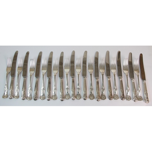 159 - A matched twelve setting suite of cutlery