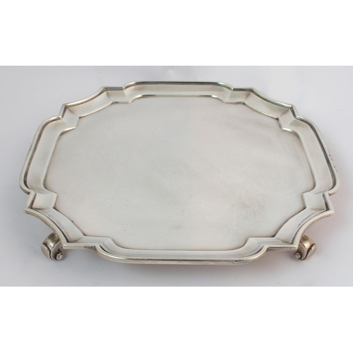 161 - A silver salver