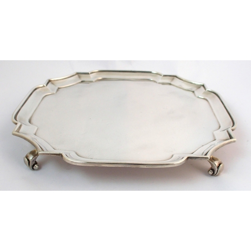 161 - A silver salver