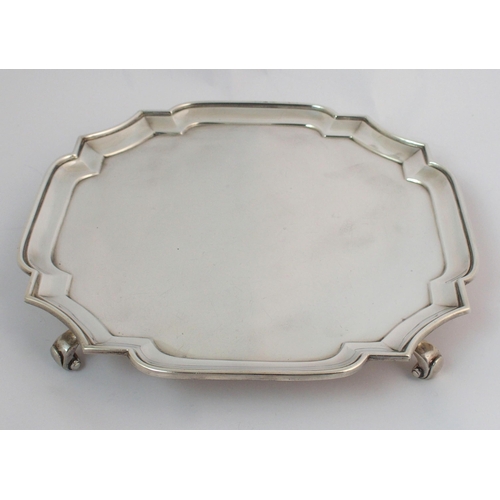 161 - A silver salver