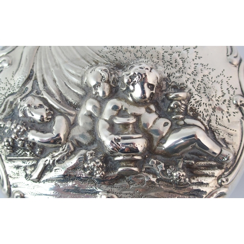 179 - A Continental silver box (possibly Dutch)