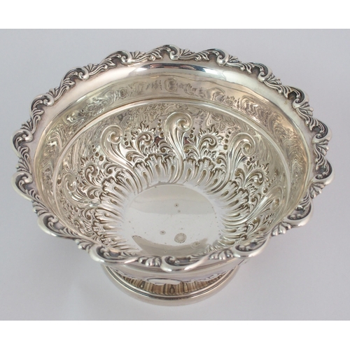 189 - A silver presentation bowl