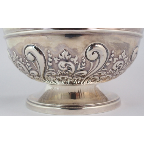 189 - A silver presentation bowl