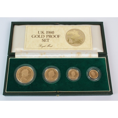 205 - Great Britain 1980 gold proof set