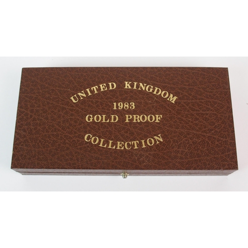 206 - Great Britain 1983 gold proof set