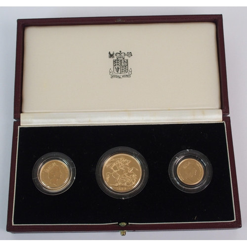 207 - Great Britain 1987 gold proof set