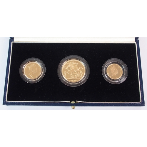 209 - Great Britain 1988 gold proof set