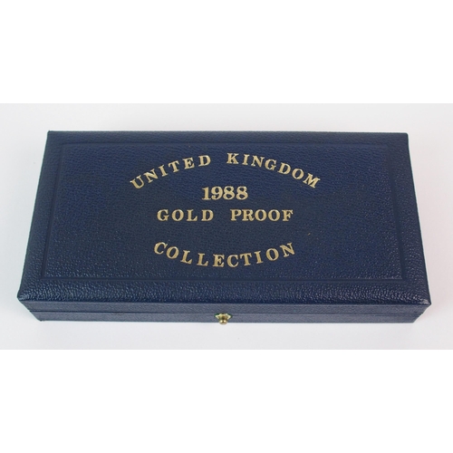 209 - Great Britain 1988 gold proof set