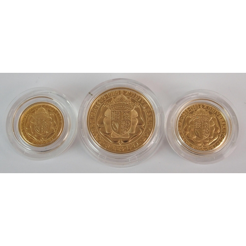 210 - Great Britain 1489 - 1989 gold proof set