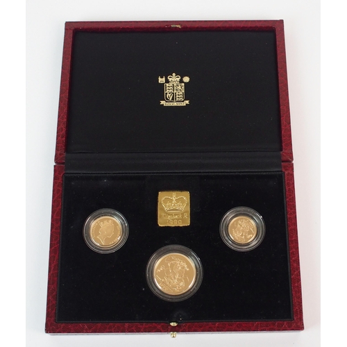 211 - Great Britain 1990 gold proof set