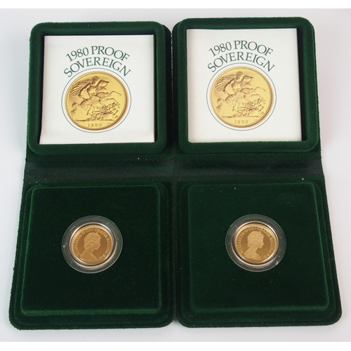 215 - Great Britain proof gold sovereigns