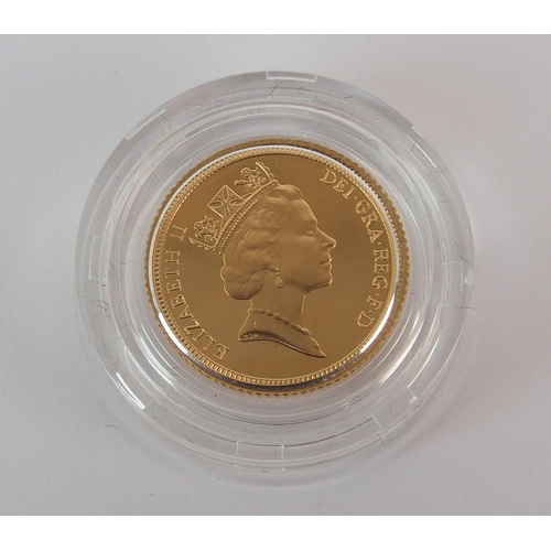 217 - Great Britain gold proof half sovereigns