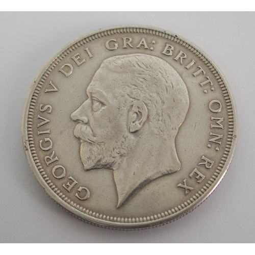 224 - 1928 George V wreath type Crown