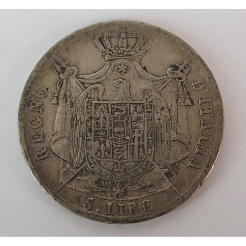 237 - Italian States Naples 1859 silver 120 grana