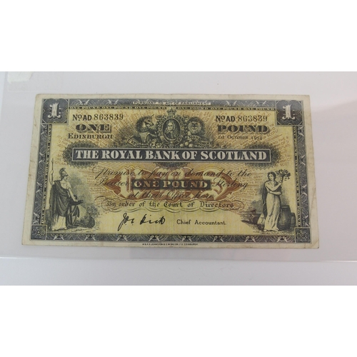 243 - Collection of banknotes;