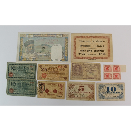 243 - Collection of banknotes;