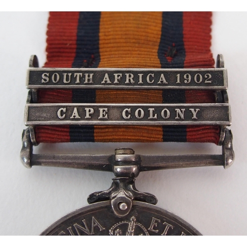 252 - A Queens South Africa medal