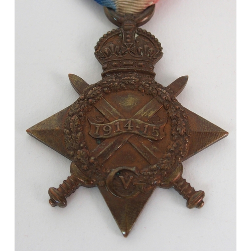 254 - A WWI military medal group of four